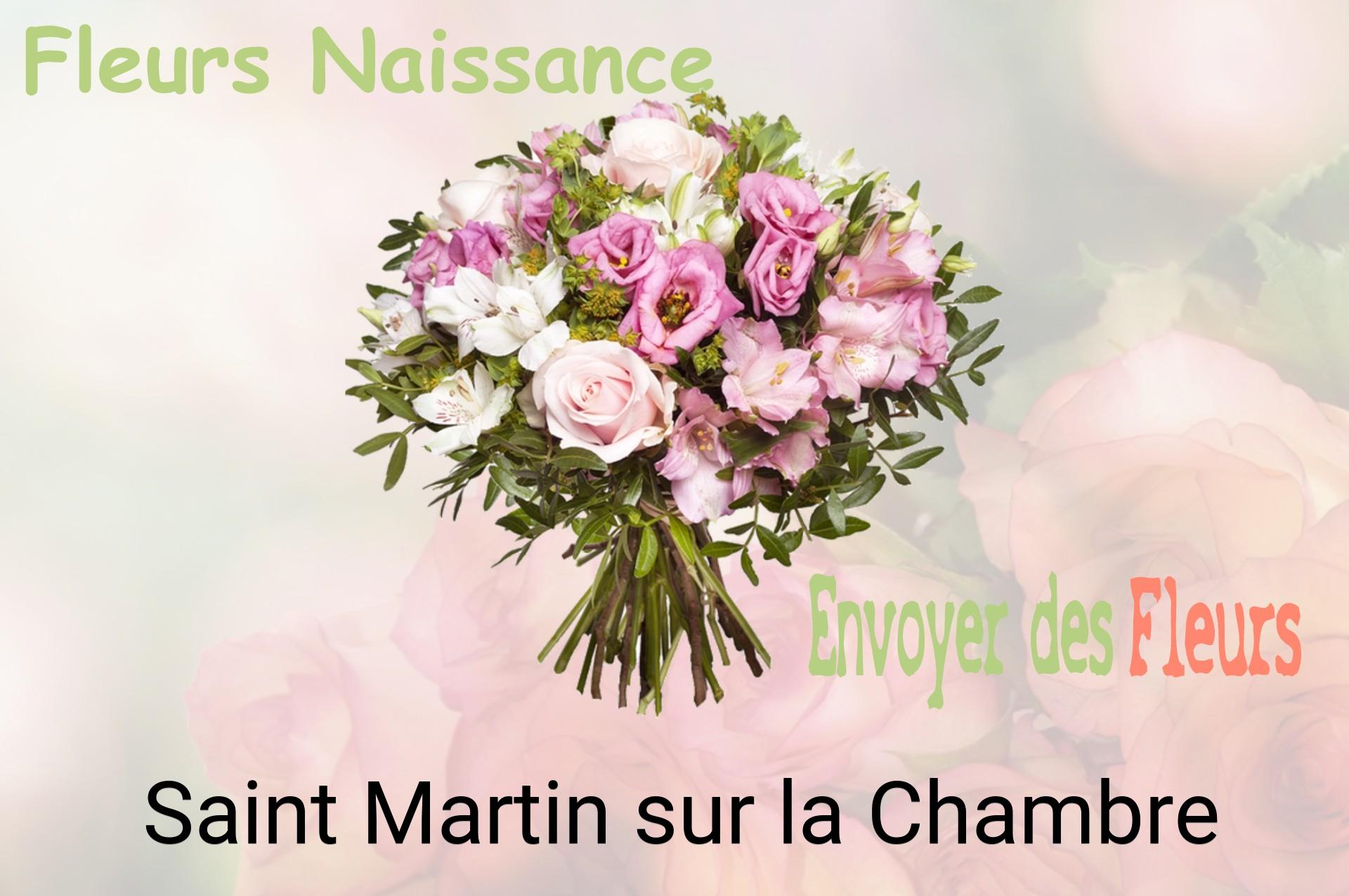 Bouquet de fleurs de naissance livré à Saint-Martin-sur-la-Chambre